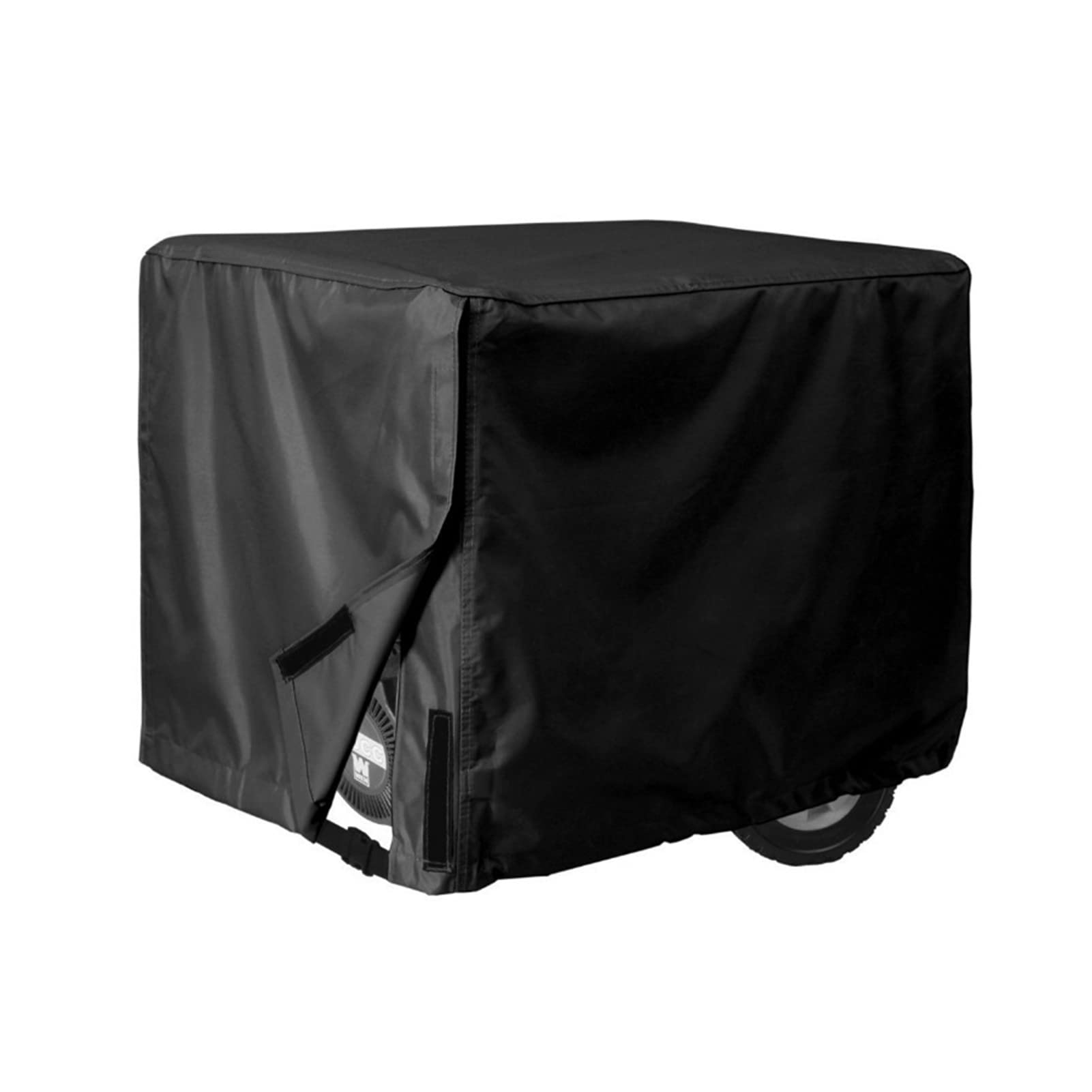 Universal Generator Cover Waterproof Dust-proof Electric Generator Cover 600D Heavy Duty Waterproof Oxford Fabric Generator Accessories for Most Portable Generators 38*30*28in( Black)