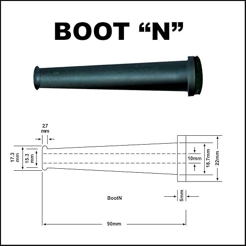 Miniatura 4 de MaxLLTo Protector de goma de repuesto para maletero eléctrico superior, 10 unidades para maletero eléctrico superior, se adapta a 143 123 AWG