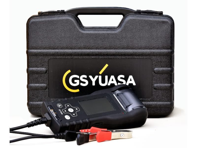 GS Yuasa GYT250 - Comprobador de batería con impresora para coche AGM (plomo)