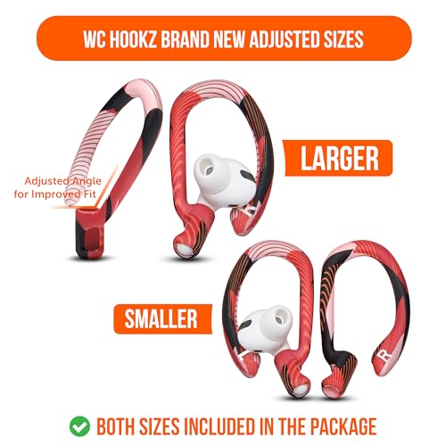 Image of WC HookZ - Over-Ear Hooks for AirPods Pro 1, 2 & AirPods 1, 2, 3