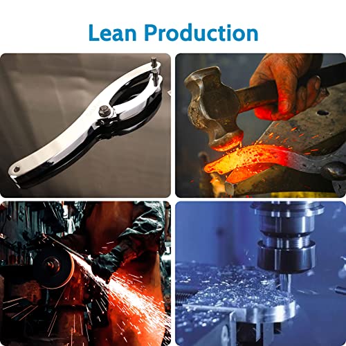 Salade Heavy Spanner Wrench,Adjustable Gland Nut Wrench,For Removing Hydraulic Cylinder,Equipped With 1/4" And 5/16" And 2/5" Pins #TOP3