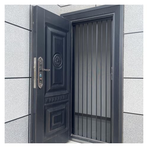 Vyrata Puerta Plegable Puerta corrediza retráctil, Puertas Plegables con Marco de Aluminio y Malla Duradera, Mantiene alejados a los Insectos, for Puerta Simple o Doble(72'x80'(182.9x203.2cm))