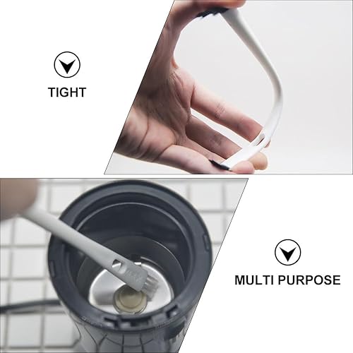 Miniatura 8 de FOMIYES 10 unids cepillo de máquina de café café plástico espresso polvo cepillo de grano de café limpiador suministros cepillo maquinilla de