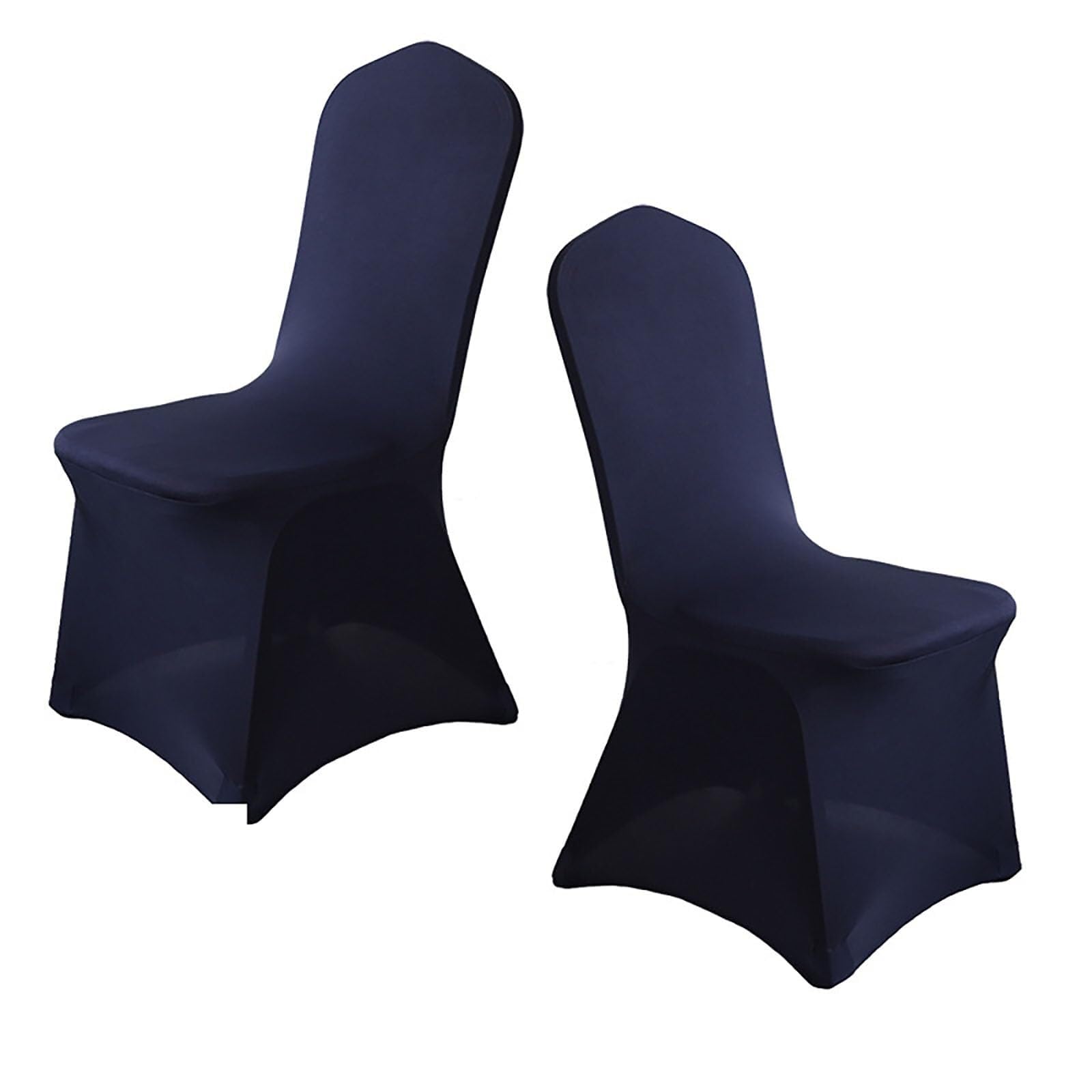 NMVAWIPT Chair Cover, Polyester Spandex Stretch, Slipcovers Washable & Removable, For Weddings, Dining Parties, Celebrations(#1,12pcs)