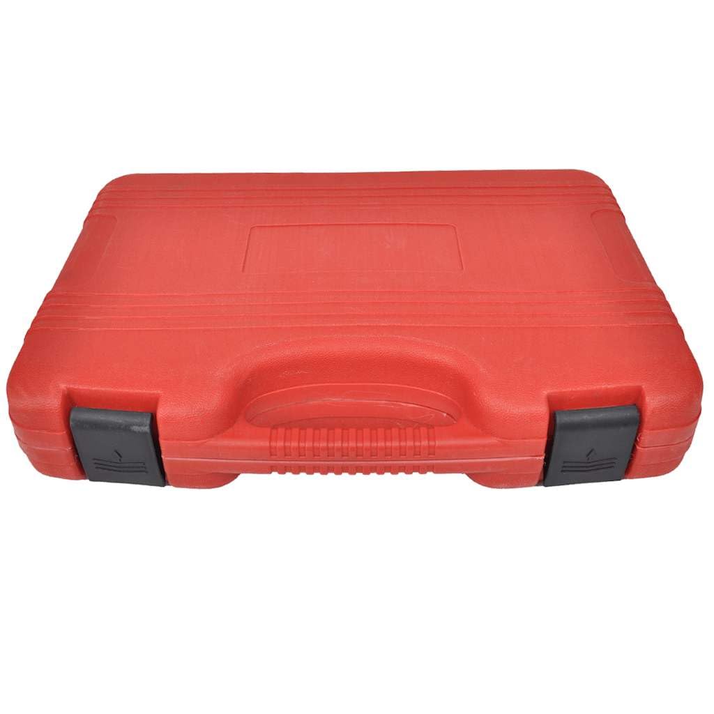Set di attrezzi per ripristinare pistoni dei freni, 35 pezzi, in acciaio temprato, con cacciavite, cricchetto, brugola e pinza, per officina, riparazione auto, fai da te e garage
