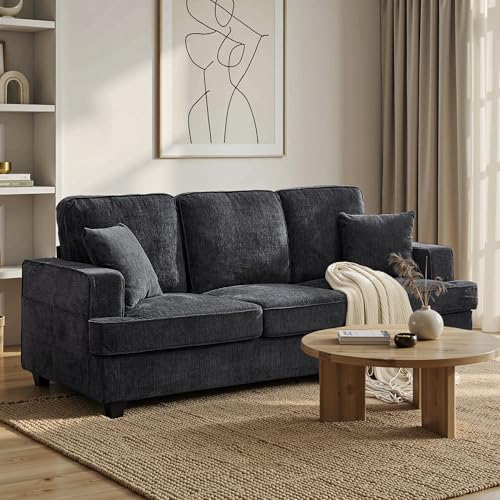 Couches for Living Room, 89 inch Cloud Couch Sofa in Chenile with Extra Comfy Soft Deep Seats,...