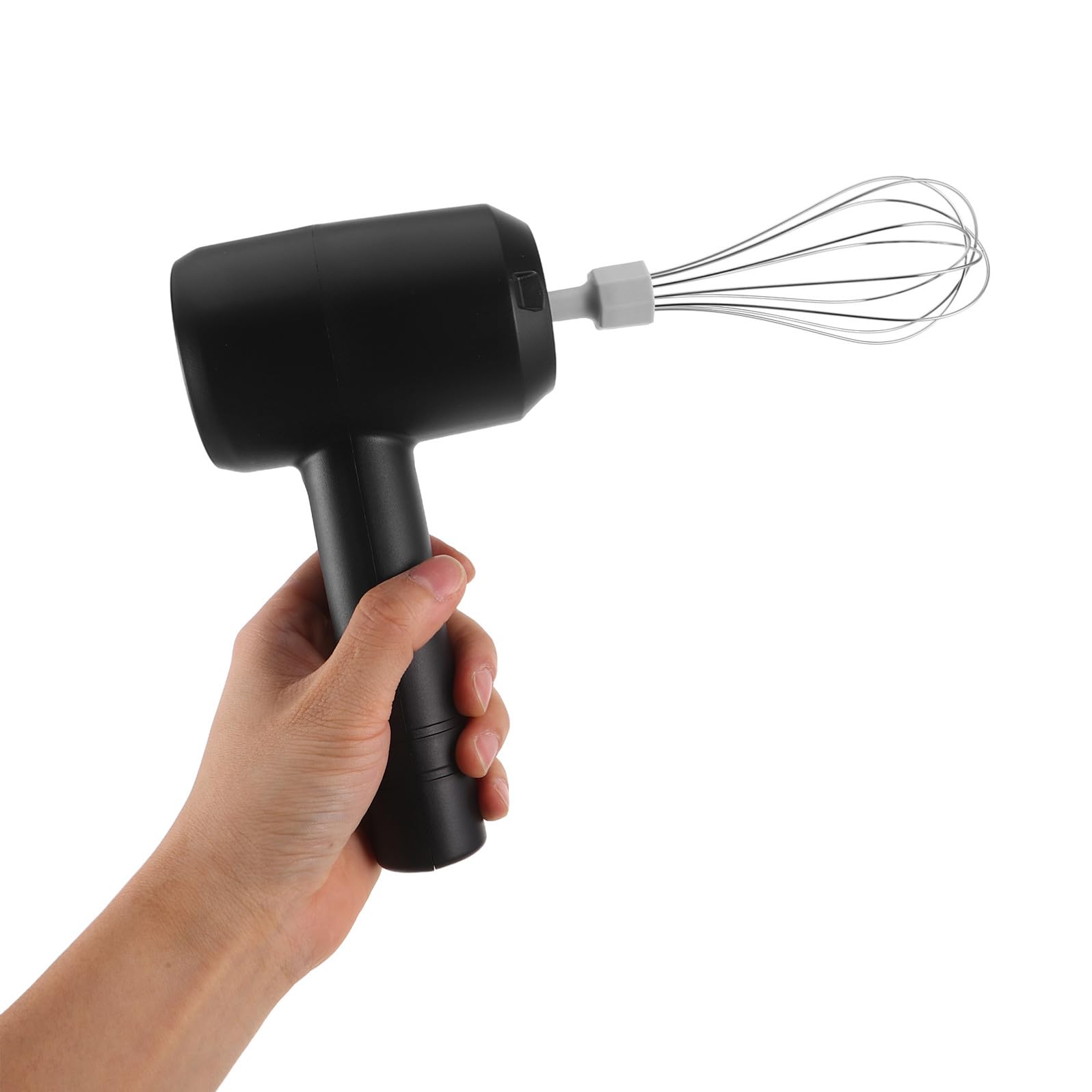LABRIMP Wiederaufladbarer Elektrischer Haarfarbenmischer mit Leisem Betrieb und Kunststoffgehäuse Kabelloser Handmixer für Selbstgemacht und Reisen Automatisches Mischgerät für Farbcreme