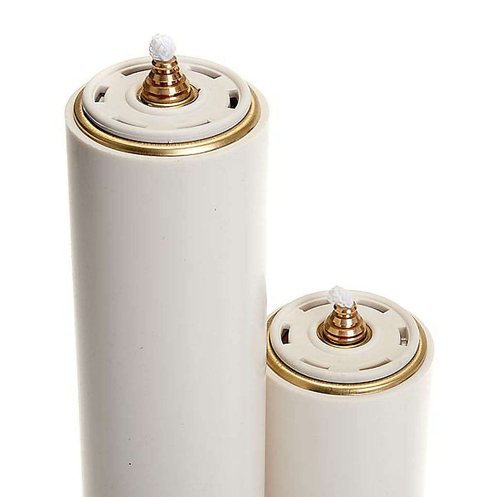 Holyart Velas, cirios, velones: Vela a cera líquida con cartucho diám. 6 cm, 50 cm (19.69 inc.)