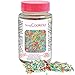 ScrapCooking - Pot de Décors Sucrés Vermicelles Multicolores 80 g - Confettis en Sucre Colorés - Décoration Pâtisserie, Desserts, Gâteaux, Biscuits, Cupcakes, Anniversaire - Cake Design - 7436