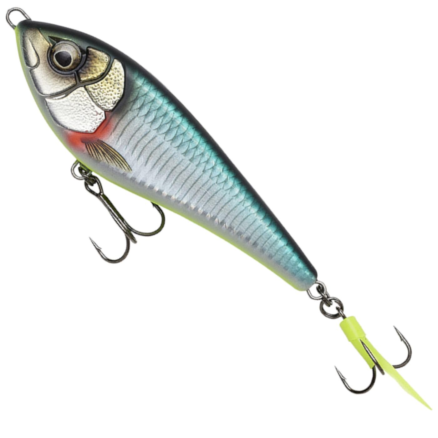 Savage Gear Deviator Swim Jerkbait, Colour: Green Silver, Length / Weight / Swimming Behavior 10.5 cm / 35 g / Slow Sinking