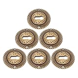 Largement utilisée : la conception de la plaque de serrure est polyvalente et peut être utilisée à diverses fins, par exemple sur des tiroirs, des armoires, ou même comme élément décoratif mural. plaque de serrure vintage, cache-serrure