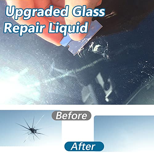 image for CLAMPER Windshield Crack Repair Kit, Car Window Cracks Gone Glass Repa