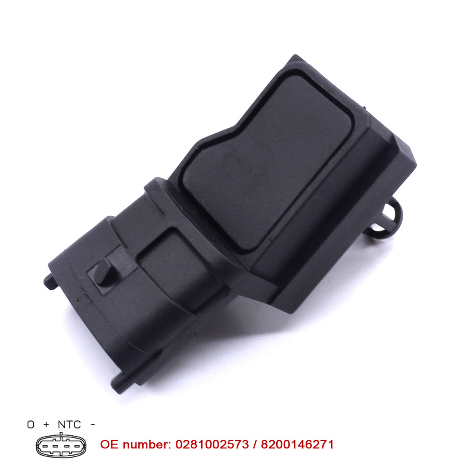 Tubo Sensore Pressione Gas Di Scarico - Compatibile Con Infiniti Q30, Nissan NV200, Renault Megane, Dacia