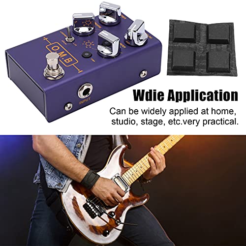 Pédale de distorsion, pédale d’effet portable réglable pour guitare et basse - Les Beatles, Paul McCartney, John Lennon, RIngo Starr, George Harrison Pédale de distorsion, pédale d'effet portable réglable pour guitare et basse – Image 4