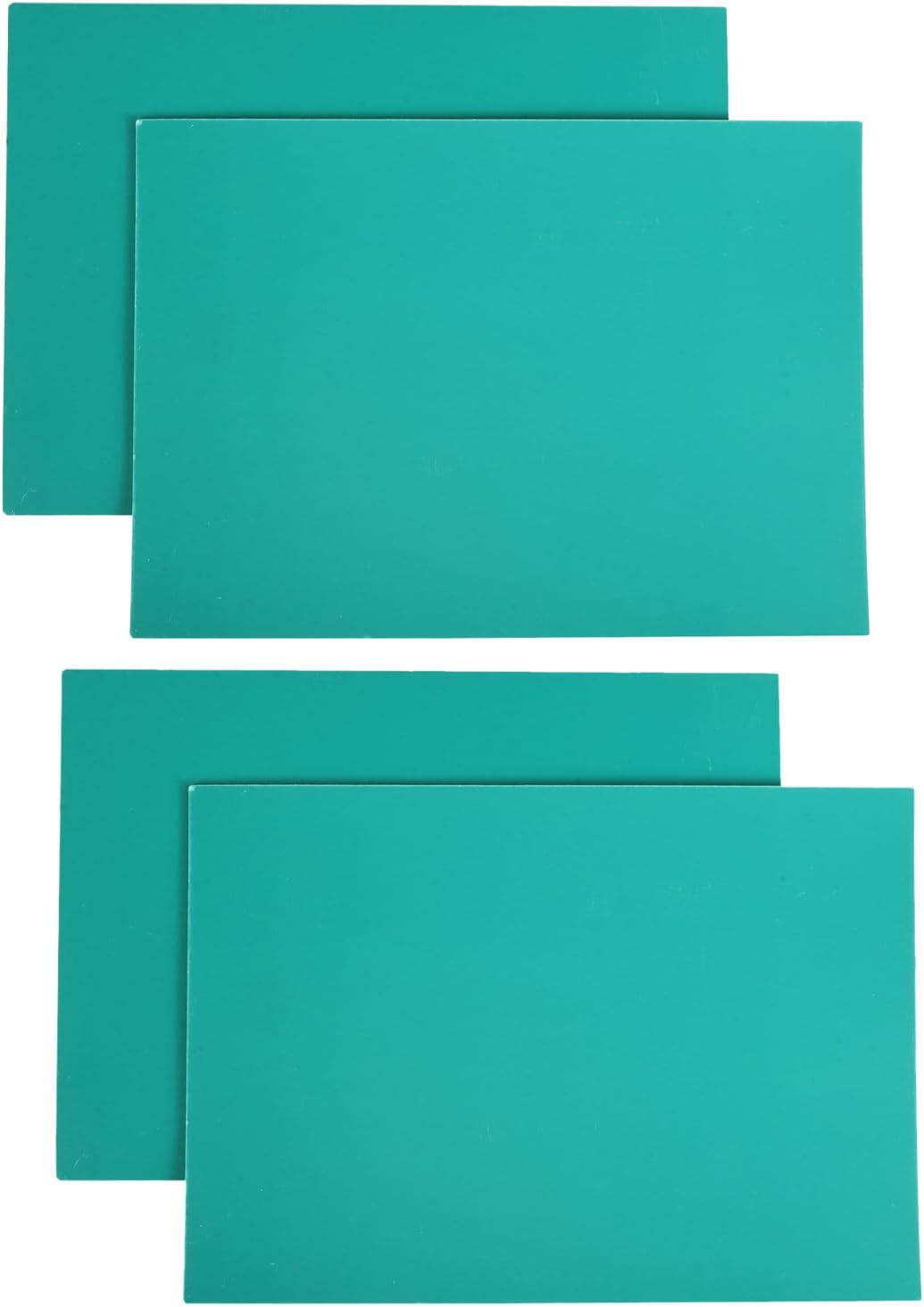 PRETYZOOM 4pcs Linoleum Carving Blocks A4 (21x30cm) Green Soft Rubber Printing Linocut Plates for DIY Stamp Making and Printmaking Crafts