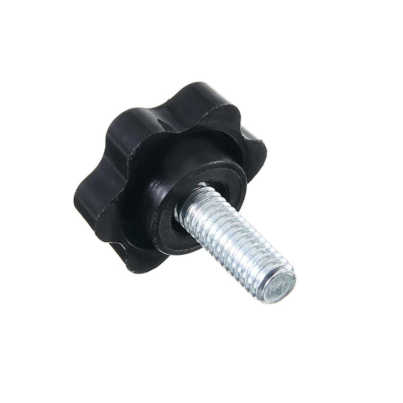 5/10PCS Gwint w kształcie gwiazdy Uchwyt zaciskowy Śruba bakelitowa Pokrętło ręczne Śruba dociskowa Sprzęt przemysłowy Plastik Stal M5 M6 M8(10PCS,M6x10 D25)