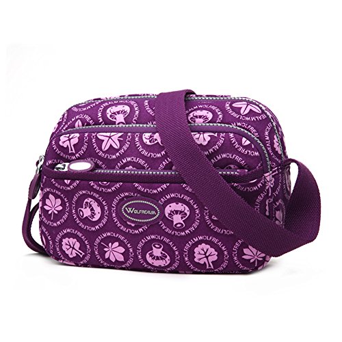 Sac de messager en nylon imperméable à l'eau avec bandoulière confort série K