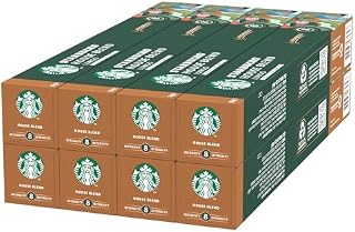 STARBUCKS Breakfast Blend od Nespresso, Medium Roast, Kapsułki Kawy 8 x 10 (80 Kapsułki)