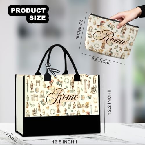 Tokyo Capetown Dubai Rome Amsterdam Vancouver Sydney London Bali Philadelphia Gifts for Women Canvas Tote Bag3