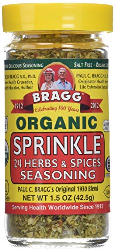 Bragg Organic Sprinkle Seasoning 1.50 Ounces (2 Count)