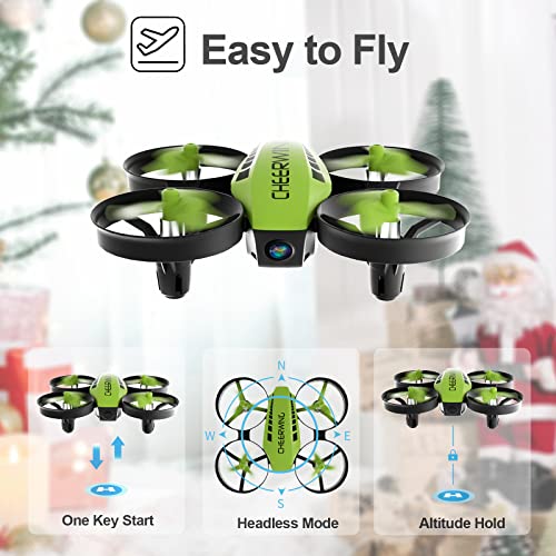 Cheerwing CW10 Mini Drone for Kids WiFi FPV Drone with Camera, RC Drone Gift Toy for Boys and Girls with Auto Hovering, Voice Control - Image 4