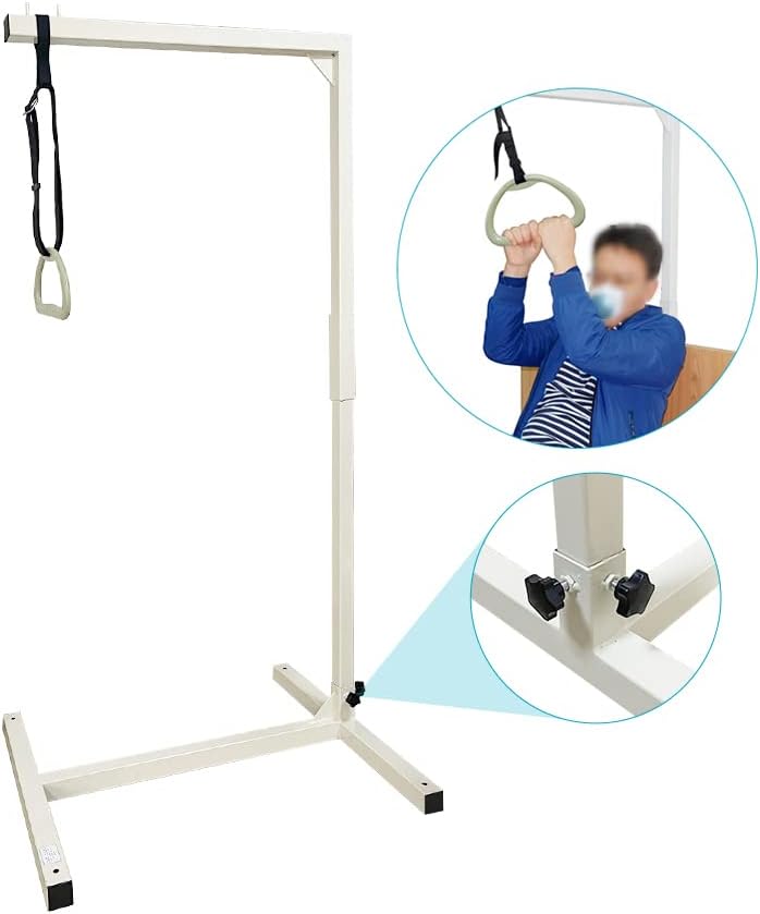 Trapeze Bar for Bed Mobility Aids Transfer Handle Bed Rail Handicap Pull Up Assist