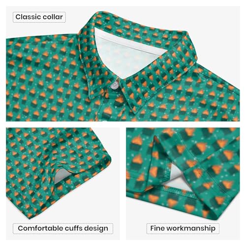 Golf Shirts for Men Mixed Martial Golf Polo Polos Shirts for Men miniatura 5