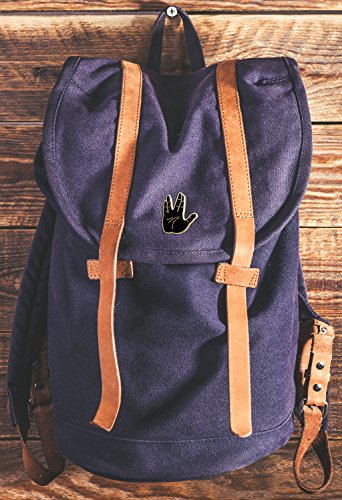 Live Long & Prosper Emoji Enamel Pin - Fan Made Star Trek Pin3