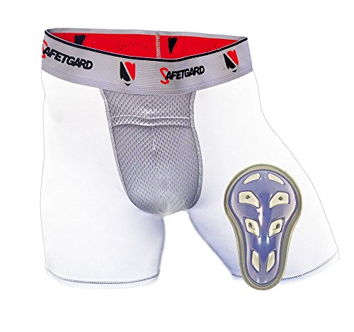 SafeTGard Adult Compression Short with Adult Cage Cup (Medium)