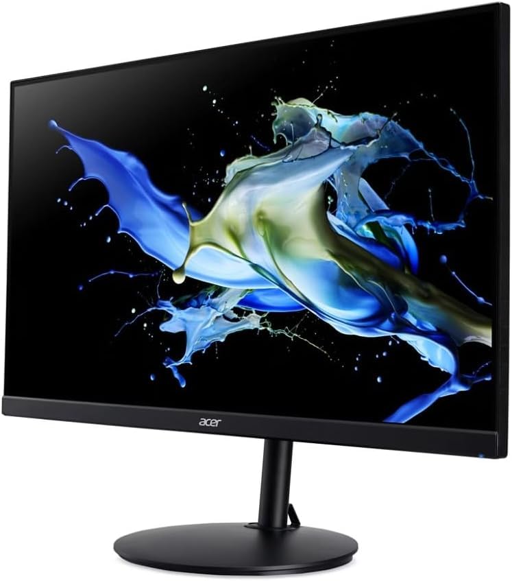 Image of Acer 24 inch FHD IPS Conferencing Monitor with Anti-Glare | 75Hz Refresh Rate, Speakers, Webcam, Adjustable Height /Swivel /Tilt, VESA Mount (100mm), HDMI, VGA & DKZ USB Port Expander