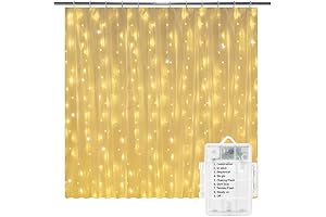 Fairy Lights for Shower Curtain - Waterproof, Sparkling Ambiance for Your Bathroom Haven
