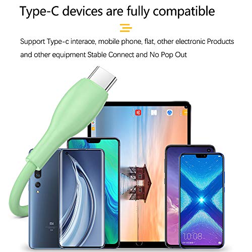 5 Pack 10Ft Usb Type C Cable, Tpe Fast Usb C Charging Power Data Sync Cord Phone Charger For Samsung Galaxy A10E A11 A20 A21 A51 A50 A71 A01 S10 S21 S20 Fe Note 20, Moto G G7 G6 Z4, Lg K51 Stylo 4 5 6 #TOP6