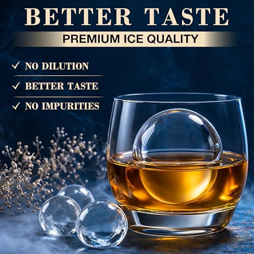 Molde para Esferas de Hielo Clear Ice Ball Maker 8 Pzs miniatura 5