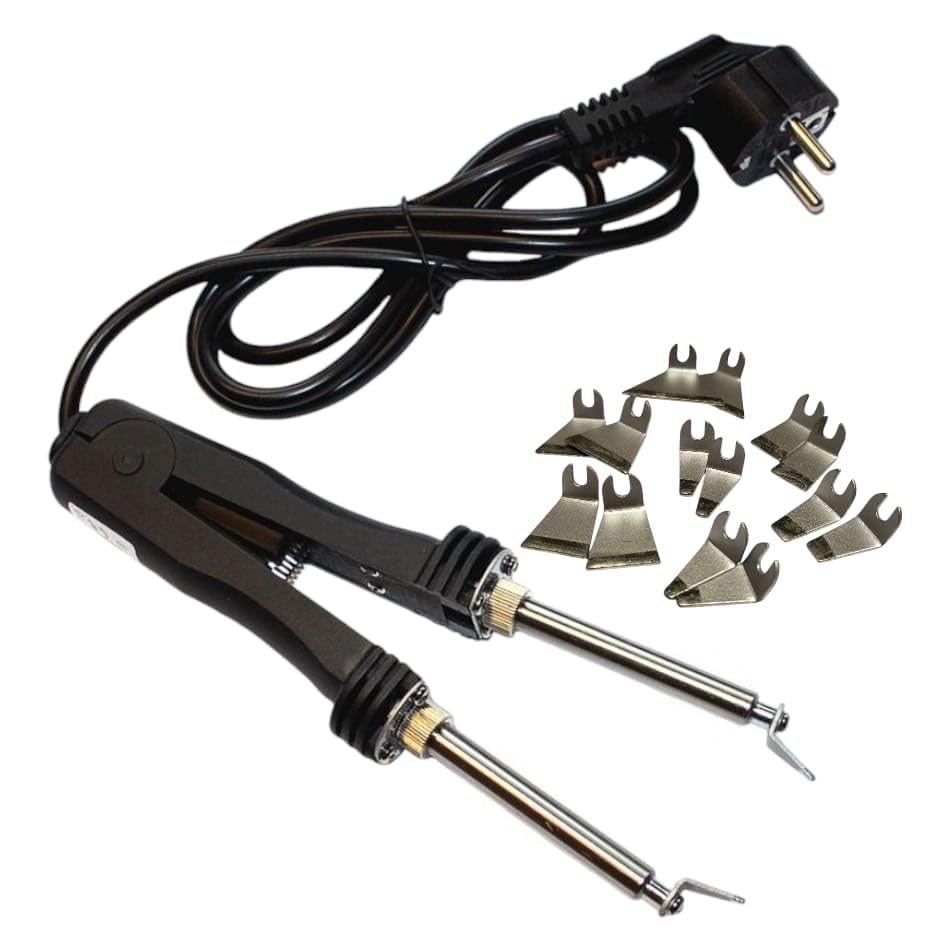 Empotec Soldador EM-409 Soldador Picos desoldadores Piezas Smd y Chip Circuitos integrados Estación de soldadura Potencia desoldadora 48 W Tensión 220-240 V Pinzas de soldadura de tubos dobles