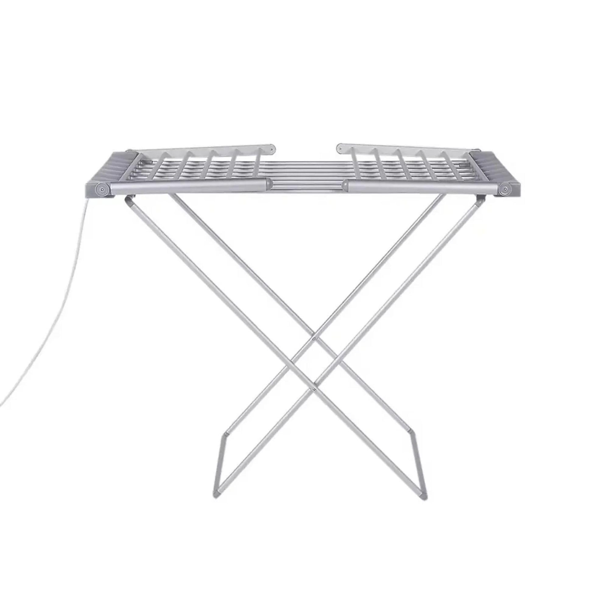 Melchioni Bahamas Stendino Elettrico con 8 + 12 Barre Riscaldanti - Stendibiancheria Richiudibile, 230W, Asciugatura Rapida ed Energeticamente Efficiente