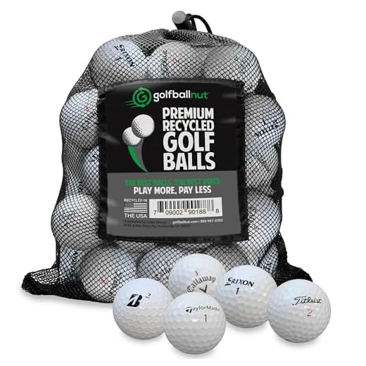 GolfBall Nut - 48 Recycled Golf Balls