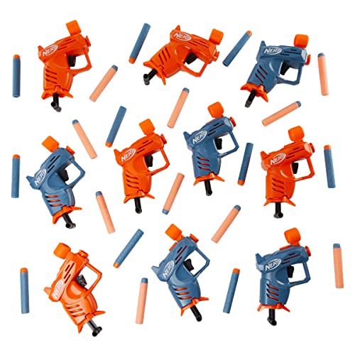 NERF Elite Ace SD-1 Party Pack – 10 Blaster und 20 Elite Darts – Griff, Visier – Amazon Exclusive