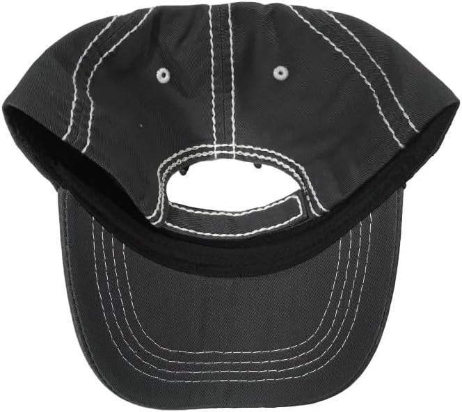 Quality Ball Cap Hat Alaska Baseball Cap Adjustable Dark Grey American Flag Moose - Image 5