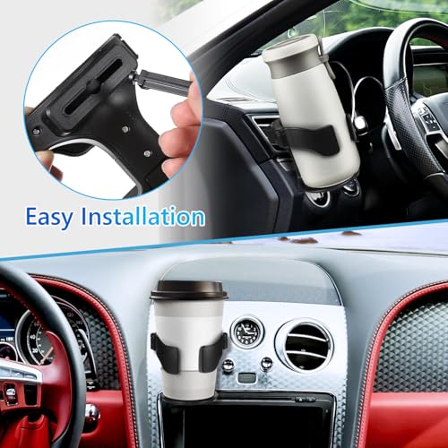 Portavasos para auto con clip para ventilación 2 piezas miniatura 5