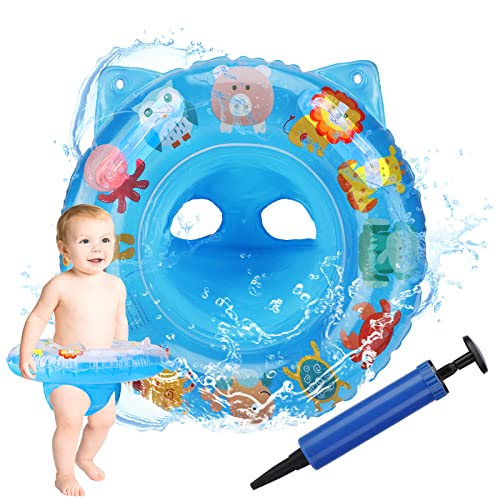 Bouée pour Bébé, Bouée Siège De Piscine Bouée Gonflable Flotteur de Natation Bébé Flotteur de Piscine ​Bouée de Dessin Animé Équipement De Natation Aide à...