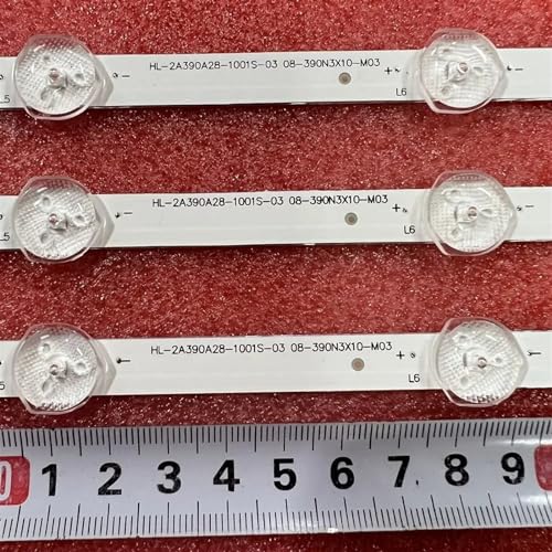 KANGH LED-bakgrundsbelysning för AX40LED013 TV - 6 delar