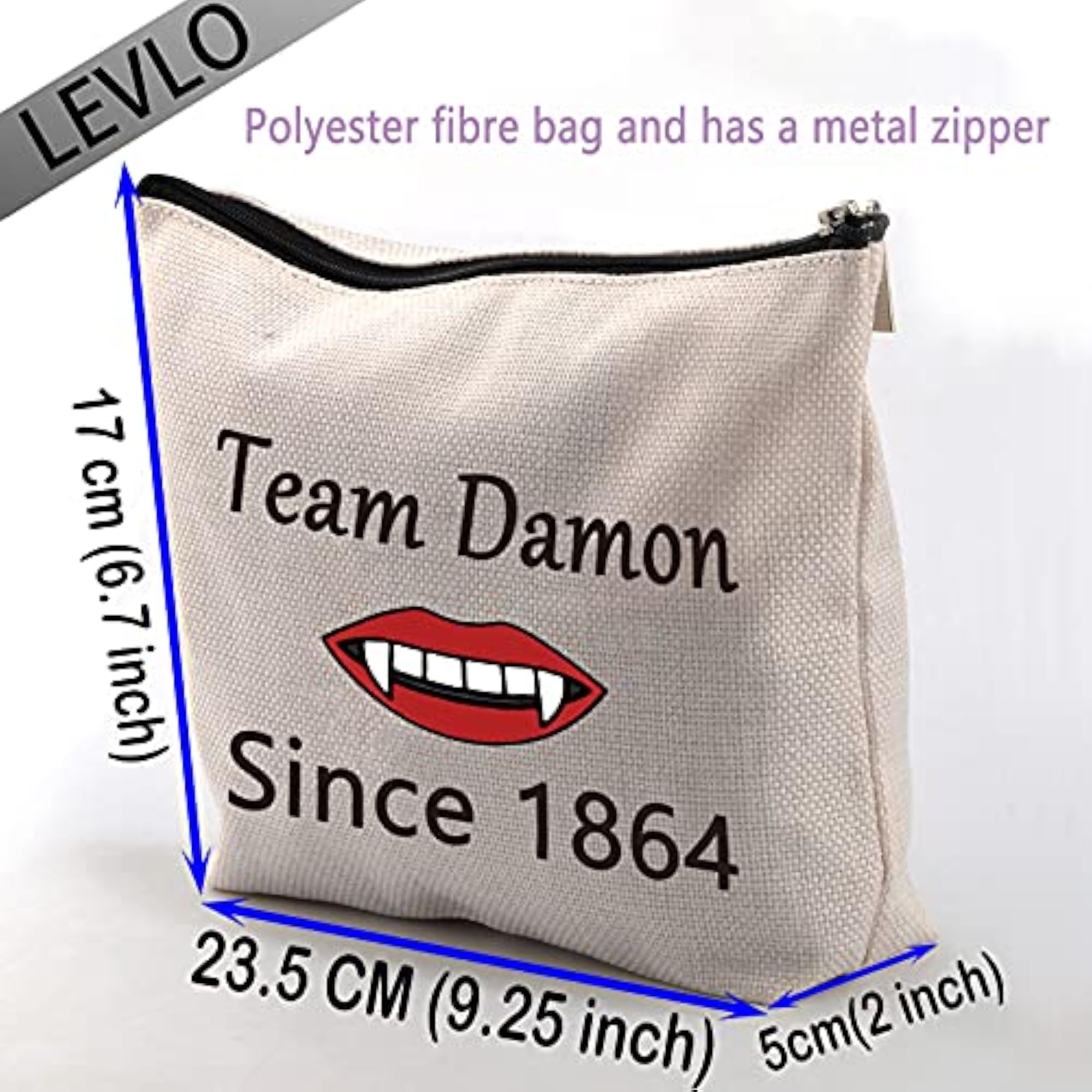 Vampire Lovers Gift Makeup Bag, Fandom Accessory