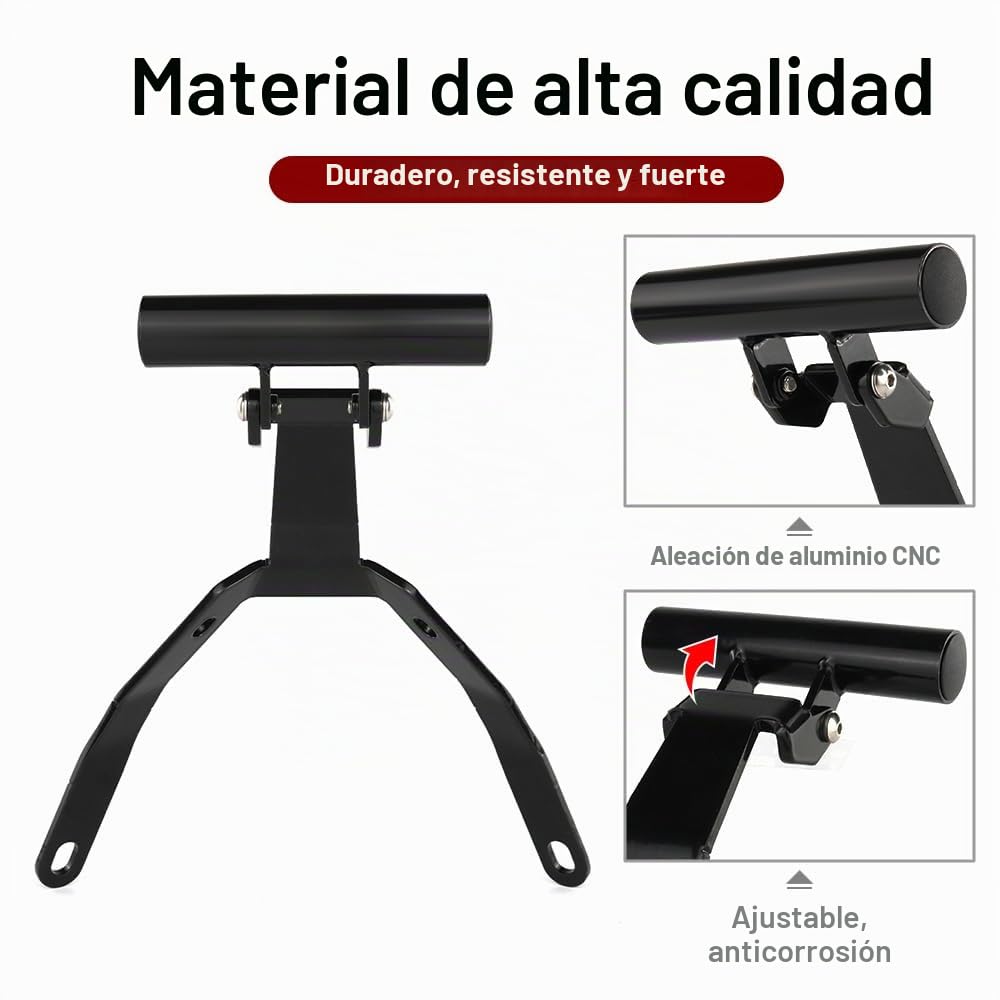 xitomer - Soporte GPS para Vulcan s Vulcan 650 S 2015-2026 | Compatible con manillar de 22 mm