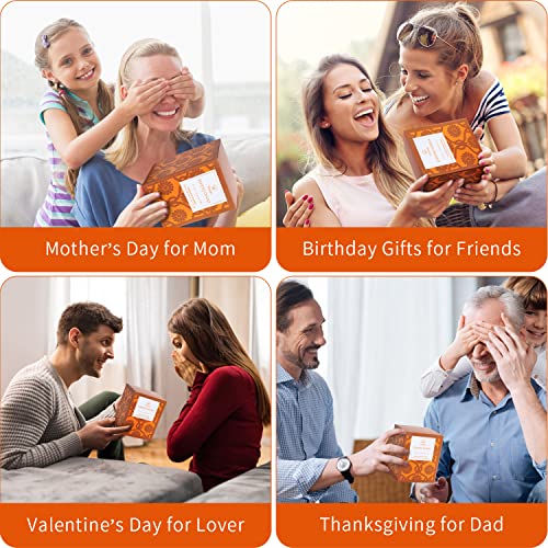 TTRWIN Scented Candle Gift for Women, Orange Home Scented, 7Oz Natural Soy Wax Candles, 50h Long Burning, Aromatherapy & Stress Relief, Decoration for Christmas, Birthday, Mother's Day - Image 8