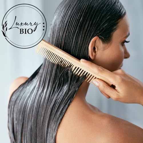 Luxury Bio -Maschera Keratina E Olio Di Ricino –Professionale - Per Capelli Secchi E Danneggiati 500Ml - 2