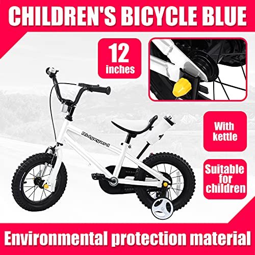 MuGuang 12" Kinderfahrrad Kid Balance Baby Studie Fahrradfahren Lernen Jungen Kinder Fahrrad Mädchen Fahrrad mit Trinkflasche für 3-6 Jahre – Bild 6
