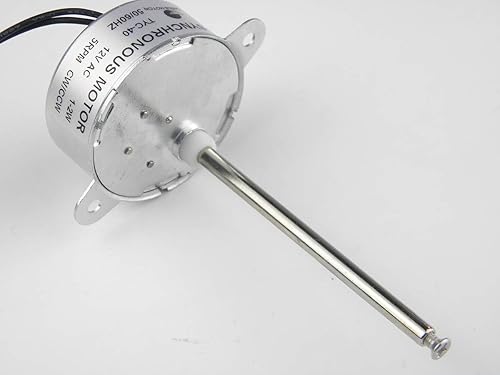 Miniatura 23 de CHANCS TYC-40 Motor Síncrono 12V AC 5RPM eje 1.3 pulgadas Torque 0,5 kg.