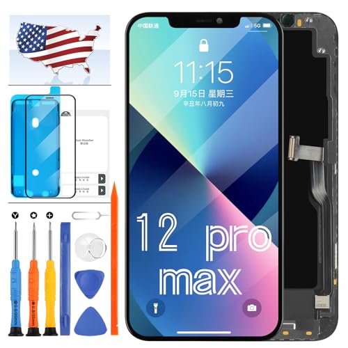 Écran LCD pour iPhone 12 Pro Max pour changer votre bloc tactile cassé de 6,7 pouces soi-même