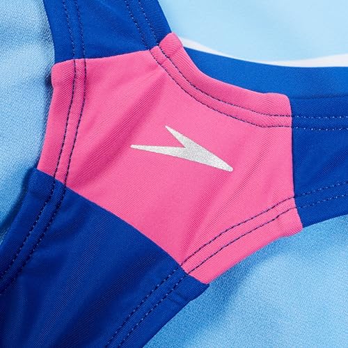 Image of Speedo Girls Printed Sport Splice
