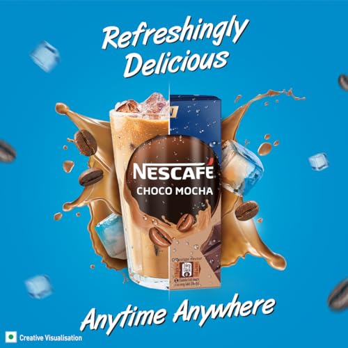Nescafe Ready to Drink, Coffee Flavoured Milk - Choco Mocha, 180ml, Tetra Pack - Image 5